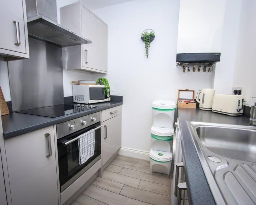 No12-Luxe Living Guest Apartment- 1 Bed-Garden-Private Parking-Wifi-Beach-City Swansea Eksteriør billede